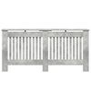vidaXL Radiatorcover Beton Gr&aring; 172 x 19 x 81,5 cm Konstrueret tr&aelig;
