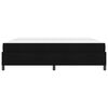 vidaXL Box spring seng med madras Sort 200 x 200 cm Stof
