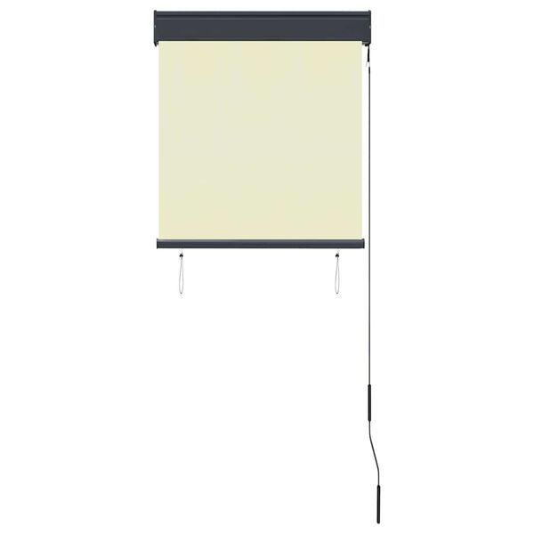 vidaXL udendørs rullegardin 60x250 cm cremefarvet