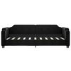 vidaXL daybed med udtr&aelig;k 90x190 cm stof sort