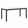 vidaXL Sofabord Hvid 100 x 50 x 45 cm Massiv fyrretr&aelig;
