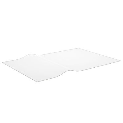 vidaXL bordbeskytter 140x90 cm 1,6 mm PVC mat