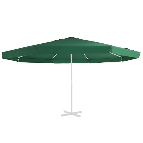 vidaXL udskiftningsdug til parasol 515 cm gr&oslash;n
