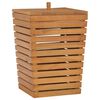 vidaXL vasket&oslash;jskurv 30x30x45 cm massivt teaktr&aelig;