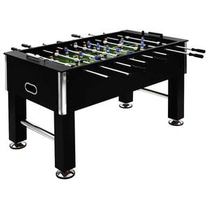 vidaXL fodboldbord 60 kg 140 x 74,5 x 87,5 cm st&aring;l sort