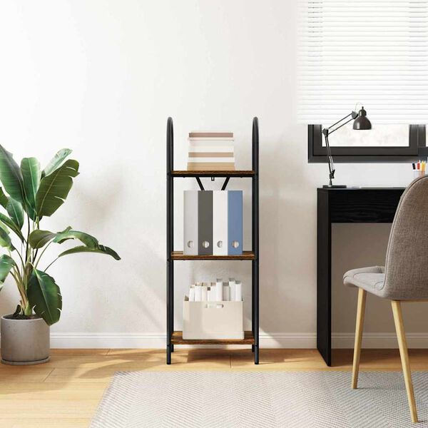 vidaXL Bogreol R&oslash;get eg 40 x 30 x 109 cm Konstrueret tr&aelig;