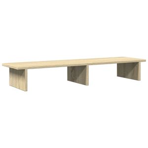 vidaXL sk&aelig;rmstander 100x27x15 cm konstrueret tr&aelig; sonoma-eg