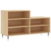 vidaXL skoreol 102x36x60 cm konstrueret tr&aelig; sonoma-eg