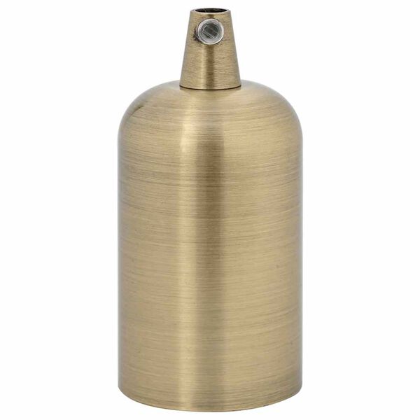 vidaXL lampeholdere 2 stk bronze E27