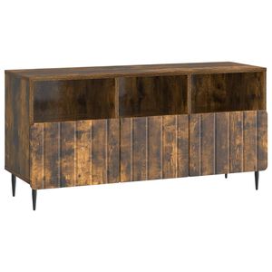 vidaXL TV-skab med skuffe R&oslash;get eg 102 x 34,5 x 50 cm Konstrueret tr&aelig;