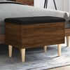 vidaXL opbevaringsb&aelig;nk 62x42x46 cm konstrueret tr&aelig; brun egetr&aelig;sfarve