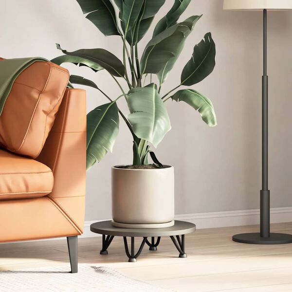 vidaXL hårnåleben til sofabord 4 stk. sort 10 cm massivt stål