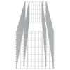 vidaXL gabion-højbed 360x50x50 cm galvaniseret stål