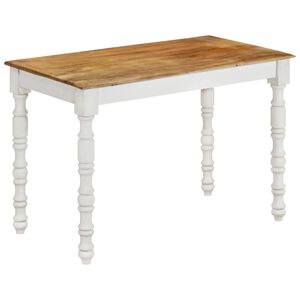 vidaXL spisebord 160x60x76 cm massivt mangotr&aelig;