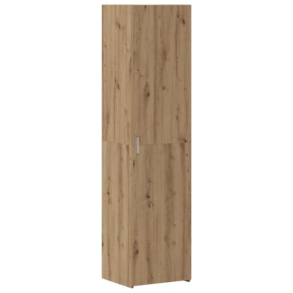 vidaXL Highboard 2 pcs Artisan Egetr&aelig; 45 x 42,5 x 185 cm
