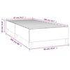 vidaXL Boxspring sengeramme Lysegr&aring; 90x200 cm Stof