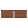 vidaXL plantekasse 150x100 cm massivt fyrretr&aelig; brun
