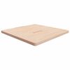 vidaXL firkantet bordplade 90x90x4 cm ubehandlet massivt egetr&aelig;