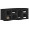 vidaXL TV-skab Sort 100 x 35 x 40 cm Konstrueret tr&aelig;