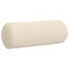 vidaXL Bolsterpuder 2 pcs Beige &Oslash; 25 x 70 cm Mikrofiberstof