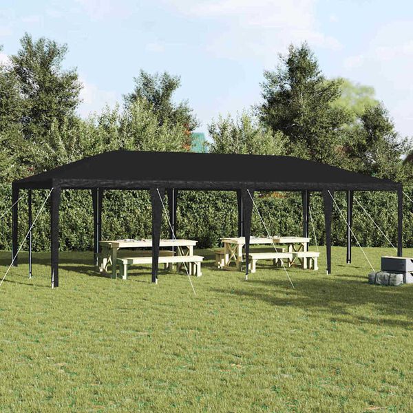 vidaXL Party Tent Antracit 800 x 400 x 266 cm Polyethylen og st&aring;l