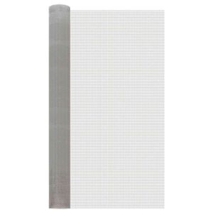 vidaXL Netsk&aelig;rm 100 x 500 cm 6 Mesh Rustfrit st&aring;l 201 S&oslash;lv