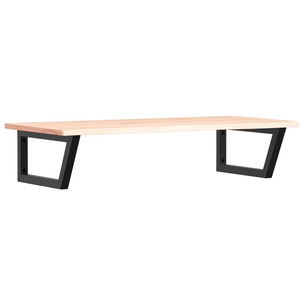 vidaXL badev&aelig;relseshylde st&aring;l og massivt egetr&aelig;