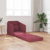 vidaXL Sovesofa 60cm Vinr&oslash;d Stof