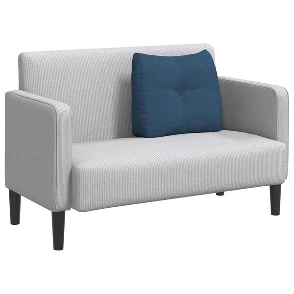 vidaXL Rygpude Bl&aring; 60 x 24 x 50 cm Stof