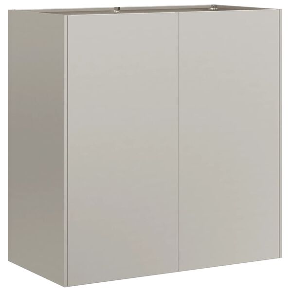 vidaXL plantekasse rustfarvet 80x40x80 cm forvitringsst&aring;l