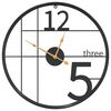 vidaXL v&aelig;gur &Oslash;50 cm jern sort