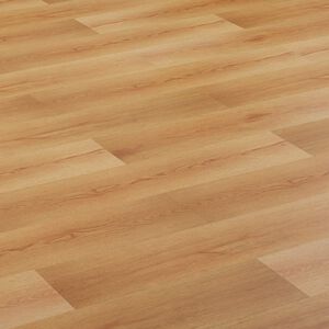 vidaXL Laminatgulv Lys beige 101 x 20 x 0,8 cm 5 stk. Konstrueret tr&aelig;