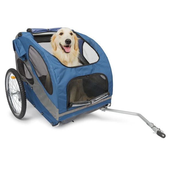 PetSafe cykeltrailer til hund Happy Ride L bl&aring;