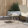 vidaXL havesofabord 40x40x37 cm firkantet polyrattan beige