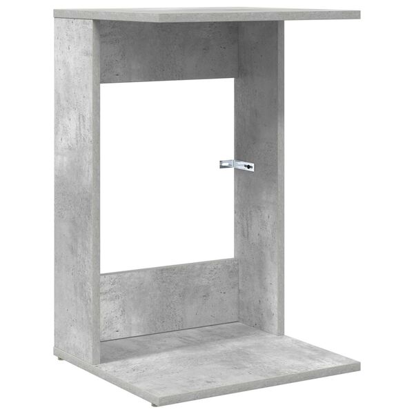 vidaXL Sidebord Beton Gr&aring; 40 x 38 x 62,5 cm Konstrueret tr&aelig;