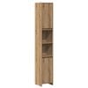 vidaXL badev&aelig;relsesskab 30x30x183,5 cm konstrueret tr&aelig; kunsteg