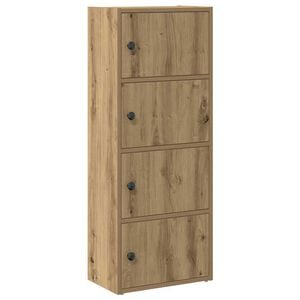 vidaXL bogreol 40x24x102 cm konstrueret tr&aelig; kunsteg