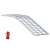 vidaXL Motorcykelrampe 680 kg S&oslash;lv 680 kg Aluminium