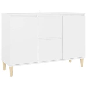 vidaXL sk&aelig;nk 101x35x70 cm konstrueret tr&aelig; hvid