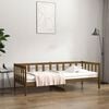 vidaXL daybed 80x200 cm massivt fyrretr&aelig; gyldenbrun