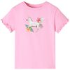 T-shirt til b&oslash;rn str. 116 pink