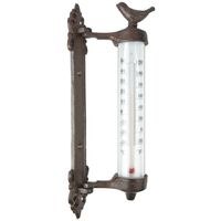 Esschert Design vægtermometer brun støbejern BR20