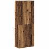 vidaXL Highboard Gammelt tr&aelig; 70 x 33,5 x 180 cm Konstrueret tr&aelig;