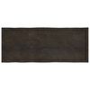 vidaXL bordplade 160x60x(2-4) cm naturlig kant behandlet tr&aelig; m&oslash;rkebrun
