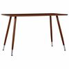 vidaXL spisebord 120 x 60 x 74 cm MDF brun
