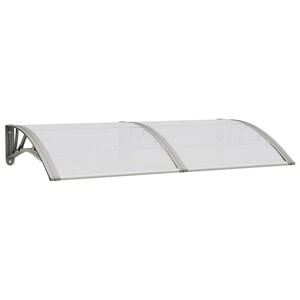 vidaXL d&oslash;rbaldakin 150x75 cm polycarbonat gr&aring;