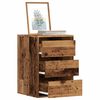 vidaXL kommode til hj&oslash;rne 40x41x58 cm konstrueret tr&aelig; antikt tr&aelig;