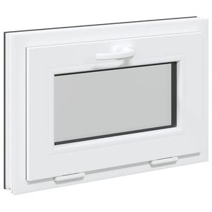 vidaXL K&aelig;ldervindue RISOR 60 x 40 cm PVC og glas Antracit