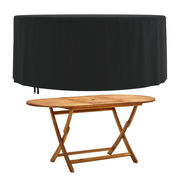 vidaXL overtr&aelig;k til havem&oslash;bler 2 stk. &Oslash; 182x71 cm 420D oxfordstof