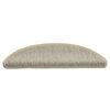 vidaXL selvklæbende trappemåtter 30 stk. 56x17x3cm sisal-look lysegrøn
